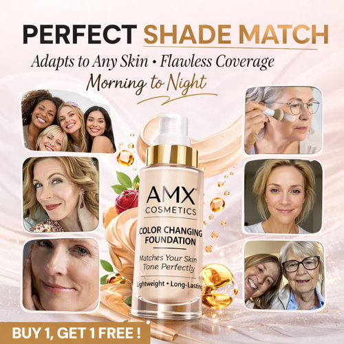 AMX Cosmetics - Color Changing Foundation