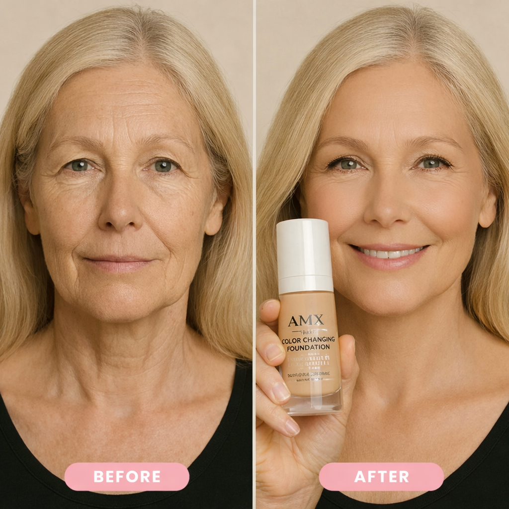 AMX Cosmetics - Color Changing Foundation